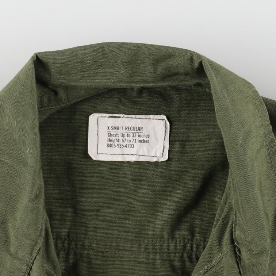 古着 70年代 米軍実品 U.S.ARMY ジャングルファティーグ 5th 