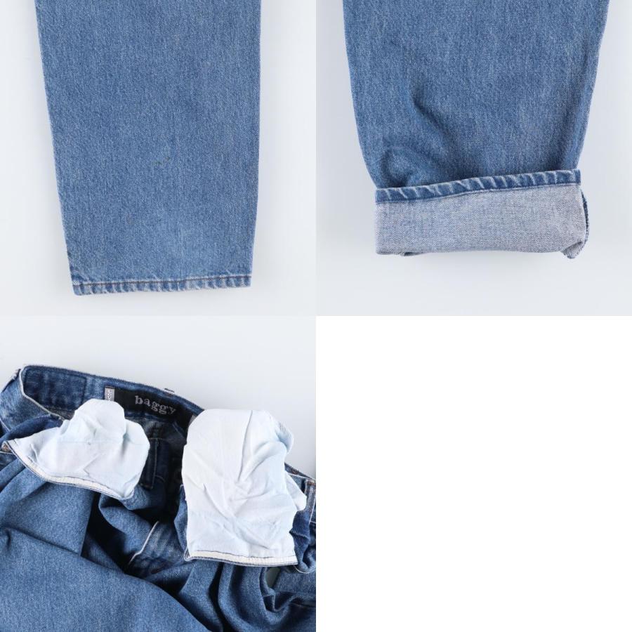 Levi's silverTab バギー デニム W34 L32 90s Levi'sリーバイス silverTabシルバータブ BAGGY ワンタック