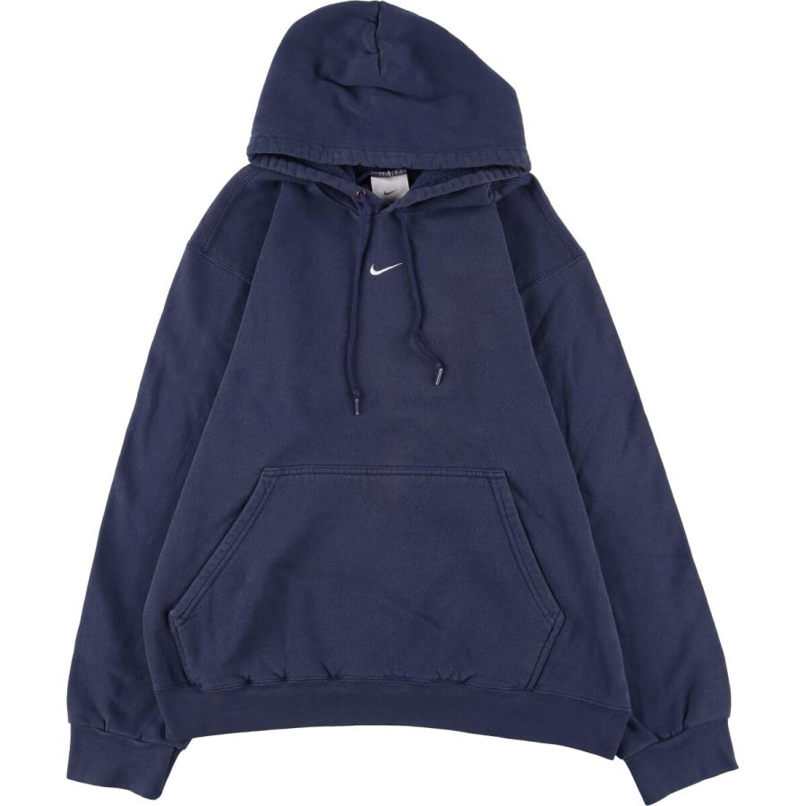 NIKE 古着 90~00年代 ナイキ センターロゴ スウェットプル