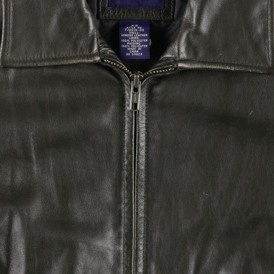 GAP（ギャップ） 古着 00年代 レザーブルゾンタイプ メンズXS相当