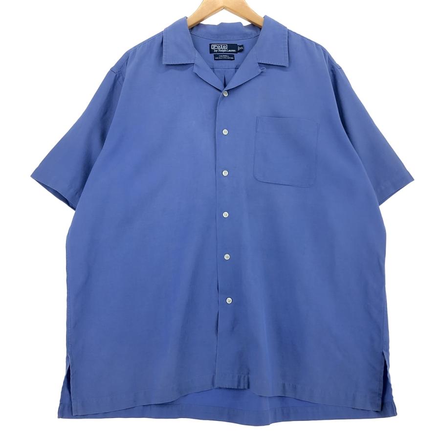 Polo by Ralph Lauren caldwell 半袖シャツ XL 古着 90年代 ラルフローレン Ralph Lauren POLO by Ralph Lauren