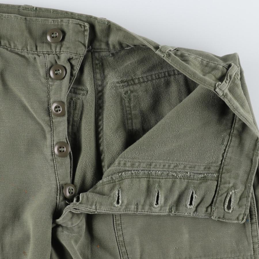 古着 60年代 米軍実品 ミリタリー ベイカーパンツ USA製 メンズw29相当