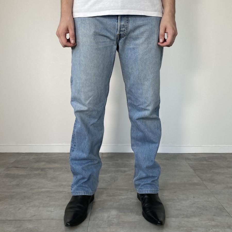 90s USA製 LEVIS リーバイス 501 デニムパンツ ビンテージ Levi's 古着 90年代 リーバイス 501 ストレートデニムパンツ USA