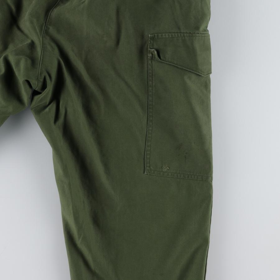 古着 スウェーデン軍実品 M59 前期 ミリタリー カーゴパンツ C48 