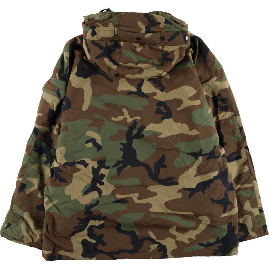 古着 民間品 ECWCS 迷彩柄 ウッドランドカモ ミリタリージャケット