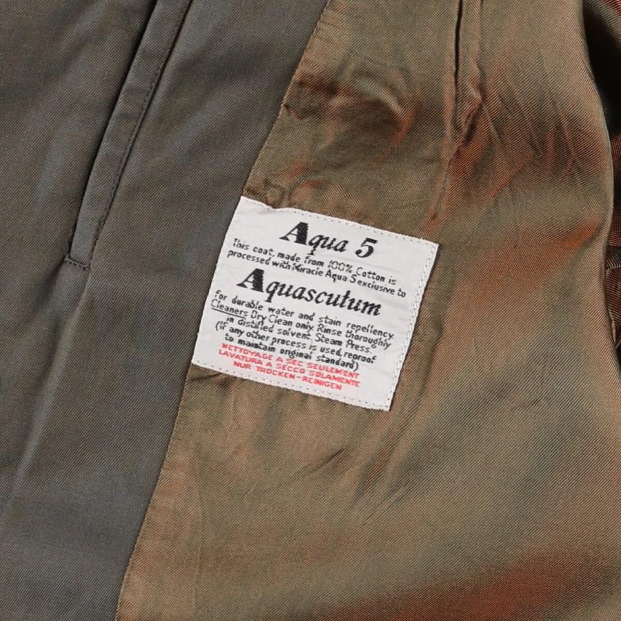 Aquascutum（アクアスキュータム） 古着 60年代 AQUA5 玉虫カラー