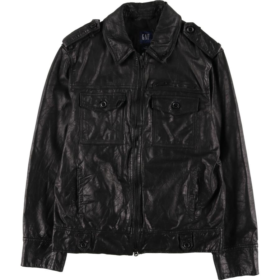 GAP 古着 ギャップ レザーブルゾンタイプ メンズL相当 /evb006880  