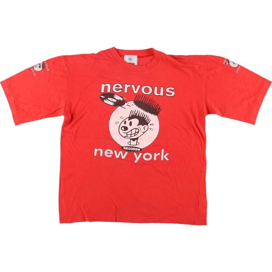 古着 90年代 LUCKY WIND NERVOUS RECORDS ナーバスレコード バンドT 