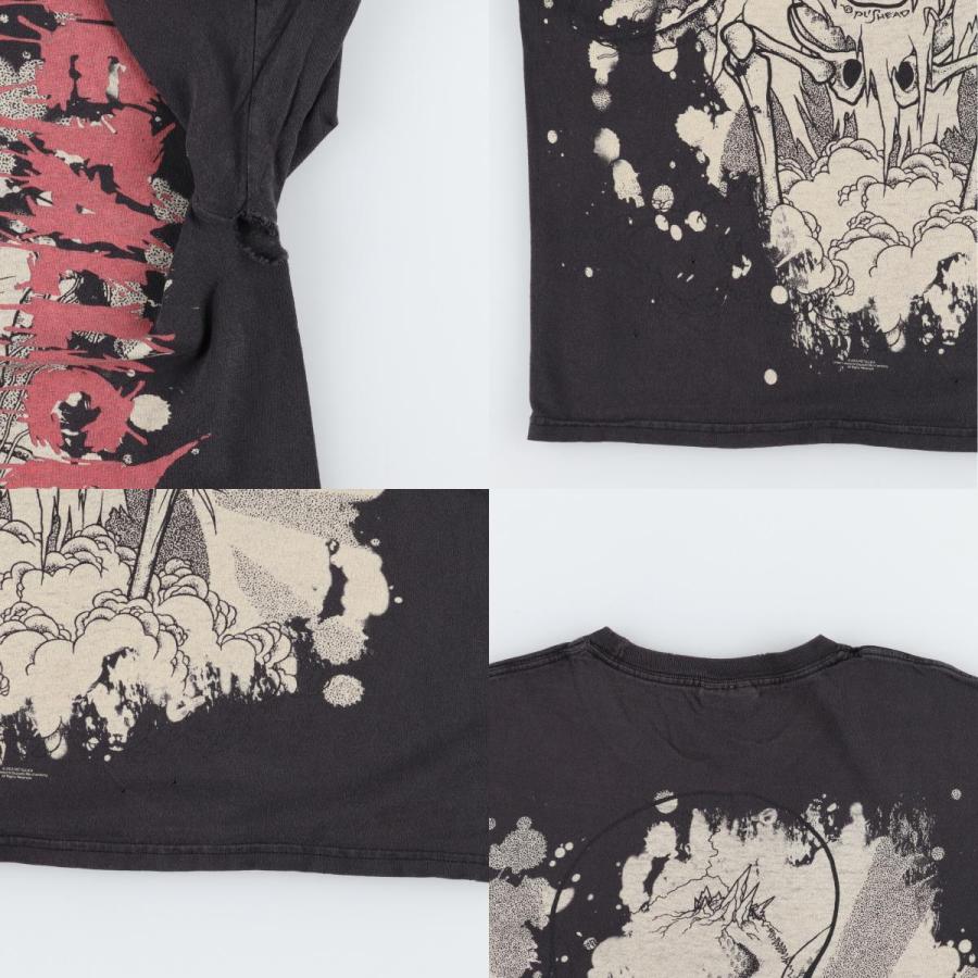 ヘインズ　メタリカ　両面プリント　バンド　ミュージックブラック　Tシャツ2XL METALLICA メタリカ 両面プリント バンド Tシャツ ブラック 黒