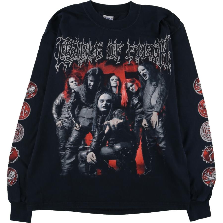 GILDAN CRADLE OF FILTH ロンTシャツ GILDAN 古着 ギルダン CRADLE OF FILTH クレイドルオブフィルス