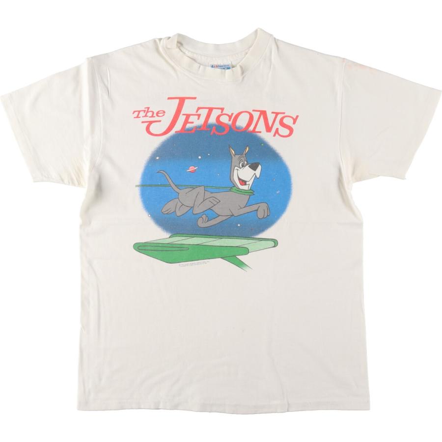 Hanes 古着 80年代 ヘインズ BEEFY-T 青タグ 宇宙家族ジェットソンズ  