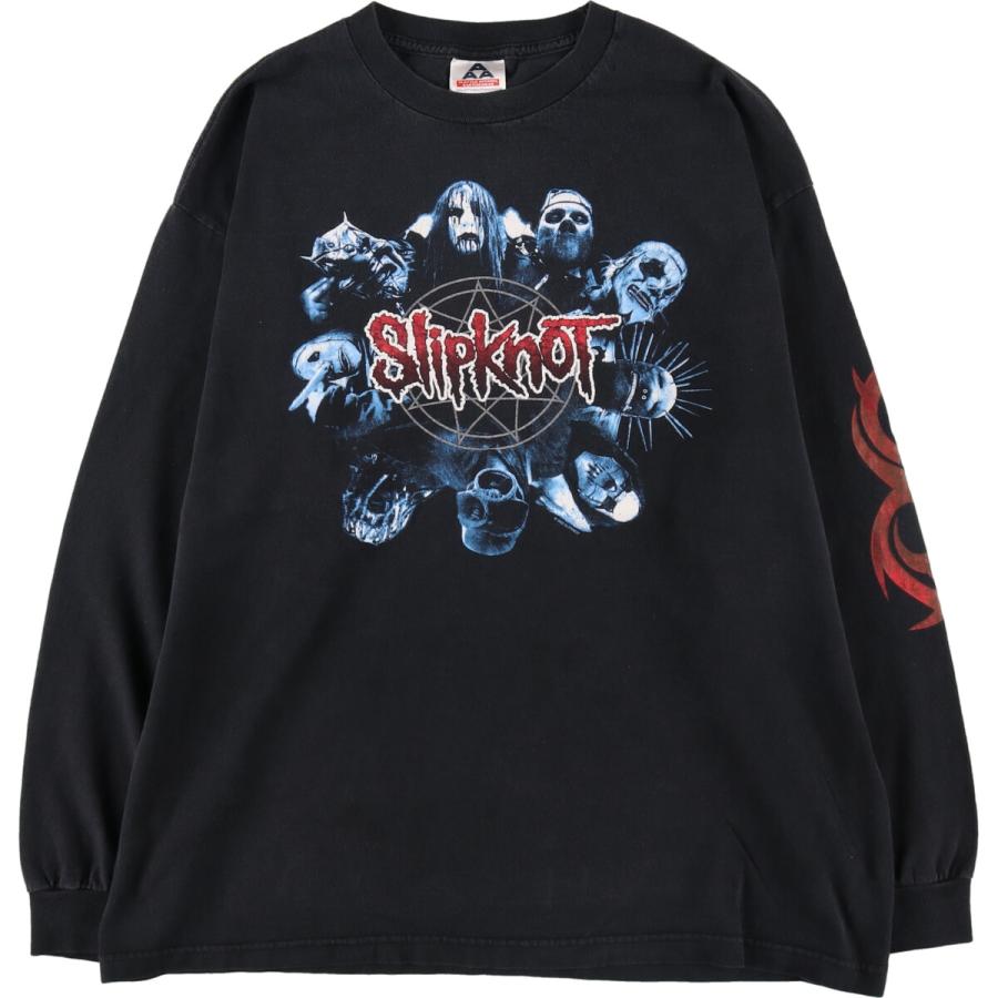 古着 00年代 ARSTYLE APPAREL SLIPKNOT スリップノット ロンT バンドT