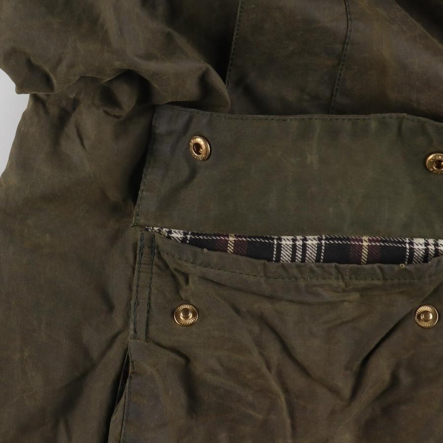 古着 90年代 バブアー Barbour BEDALE ビデイル 旧3ワラント ワックス 