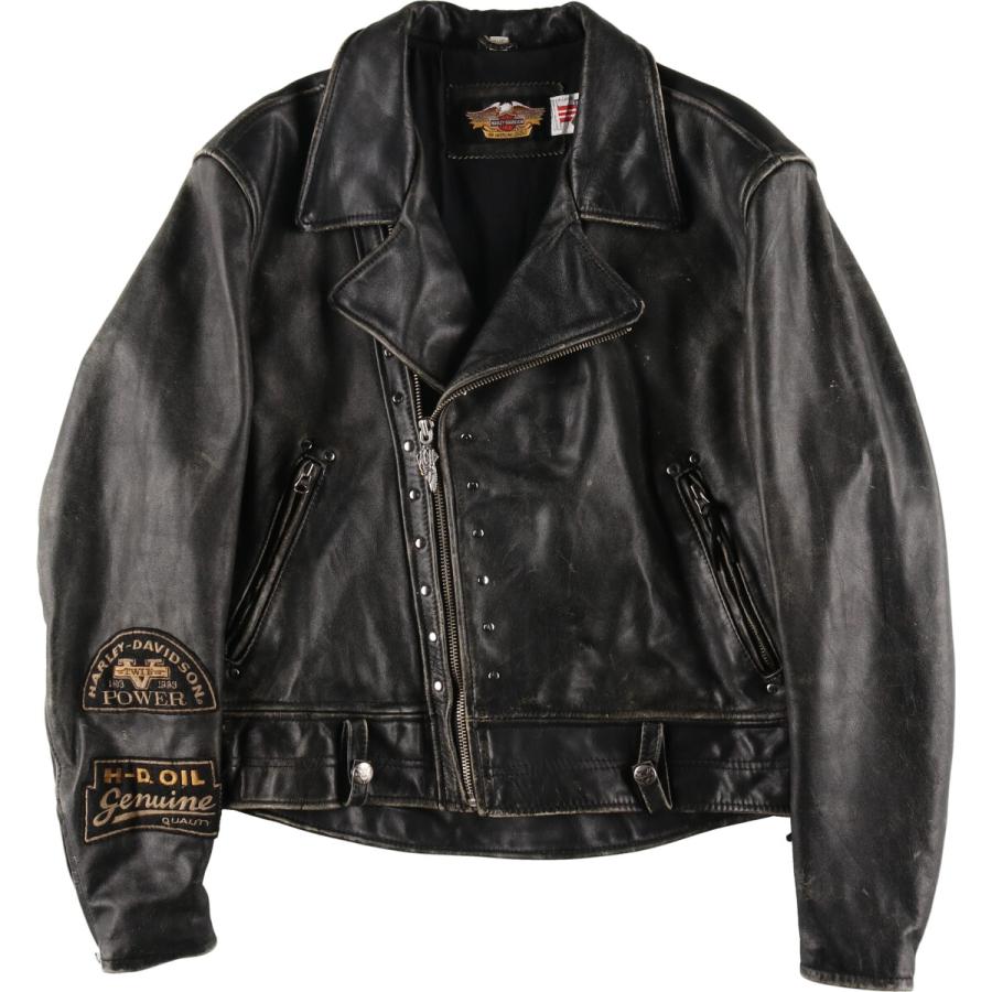 古着 ハーレーダビッドソン Harley-Davidson ダブルライダース