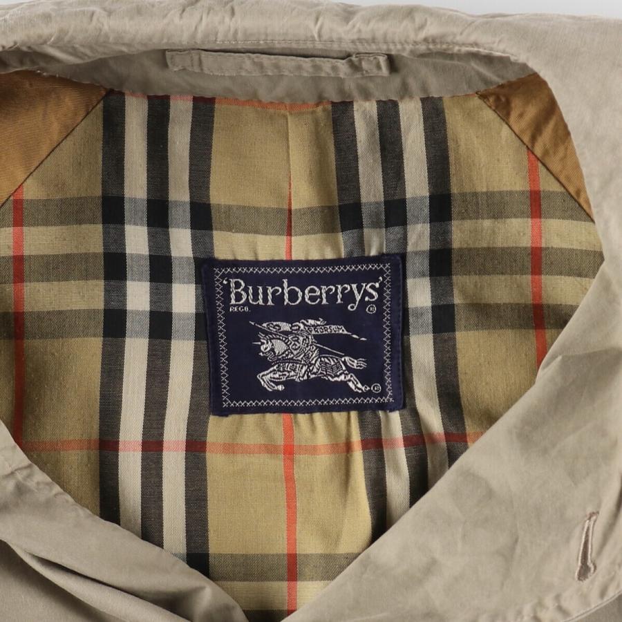 古着　バーバリー　バルマカーンコート ビンテージ 英国製 Burberry's バーバリー ステンカラーコート