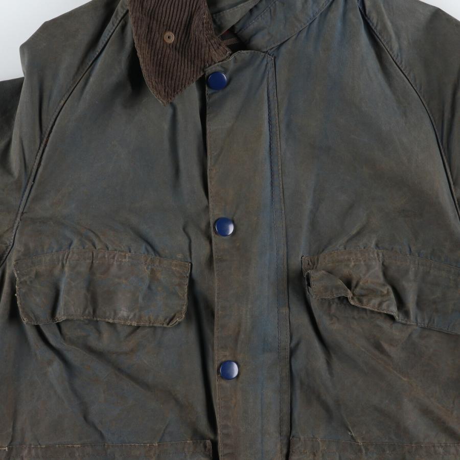 barbour ビデイル　1ワラント　80〜81年 ビンテージ BARBOUR（バブアー）のソルウェイジッパー、1