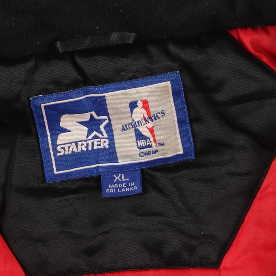 古着 90年代 スターター Starter NBA CHICAGOBULLS シカゴブルズ 中綿  