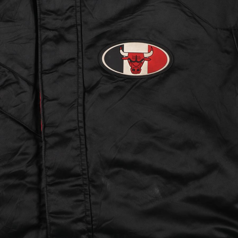 古着 90年代 スターター Starter NBA CHICAGOBULLS シカゴブルズ 中綿  