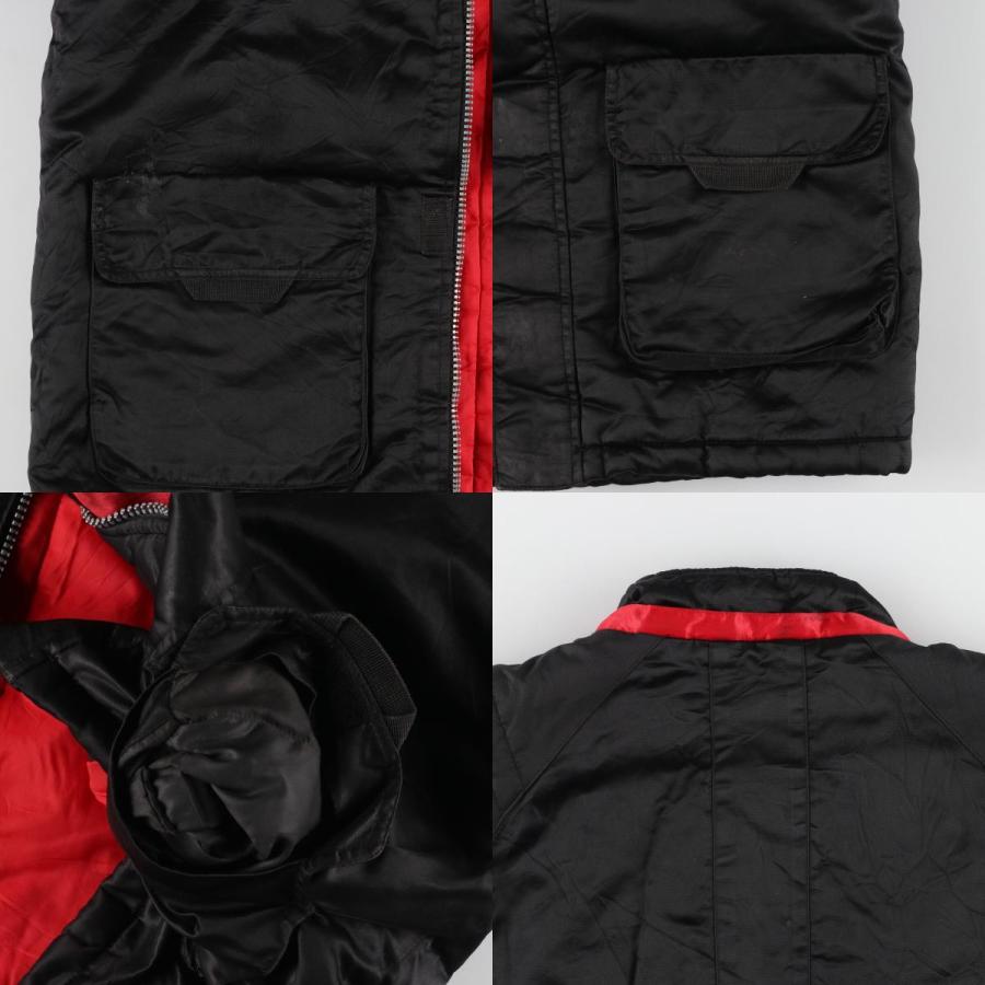 古着 90年代 スターター Starter NBA CHICAGOBULLS シカゴブルズ 中綿  