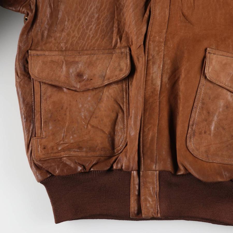 古着 80~90年代 ゴールデンベア GOLDEN BEAR A-2タイプ レザー
