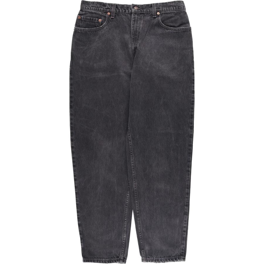 90s USA製 リーバイス 560 ルーズ テーパード ジーンズ 黒 Levi's 古着 90年代 リーバイス 560 LOOSE FIT TAPERED LEG