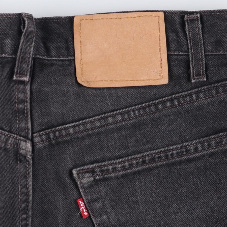 00s Levi's 長袖デニムシャツ フェード XL ブラックデニム A309 USA製 90s Levi's 550 Black Denim Pants 黒 30×32 リーバイス