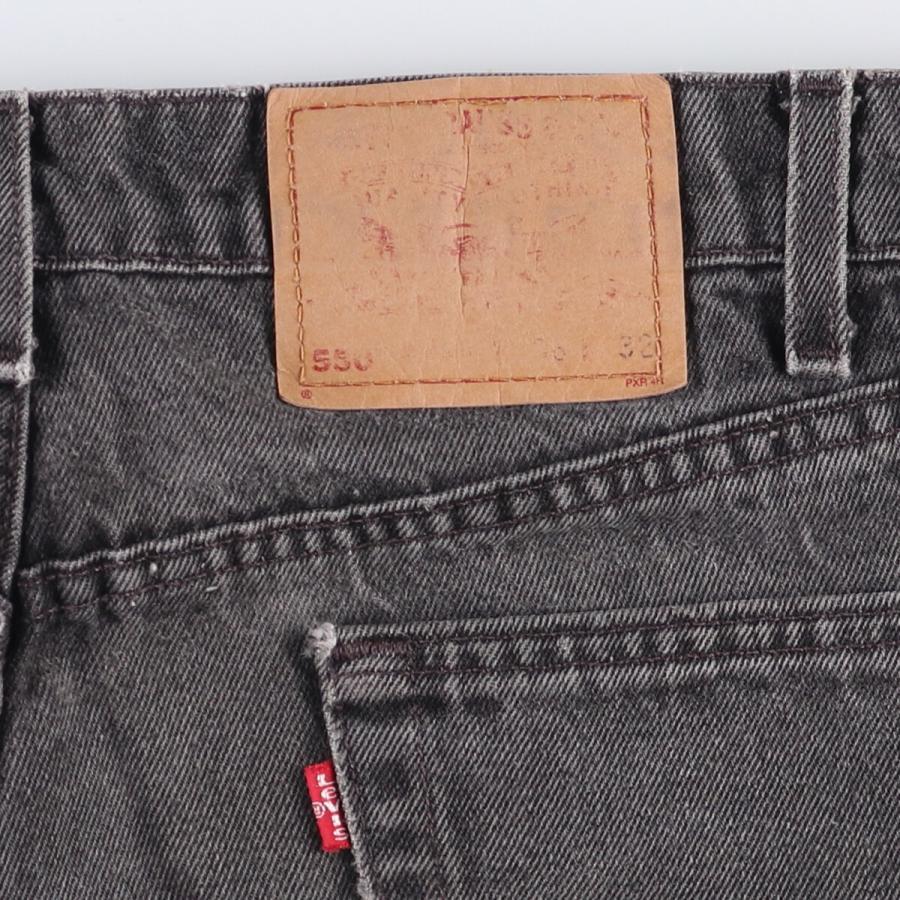 Levi's（リーバイス） 古着 90年代 Levi's 550 RELAXED FIT ブラック