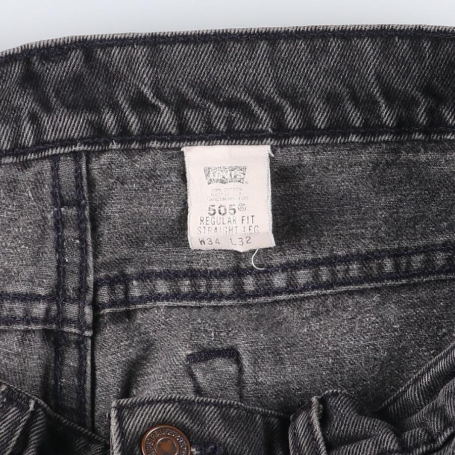 Levi's（リーバイス） 古着 90年代 Levi's 505-0266 ブラックデニム