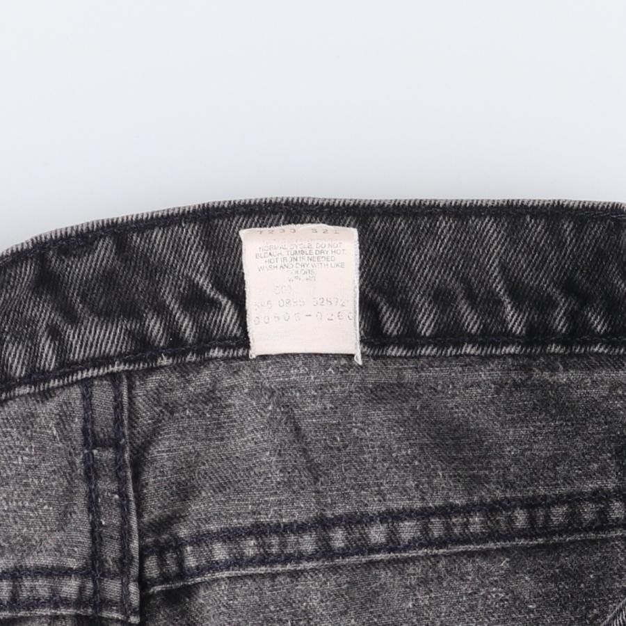 Levi's（リーバイス） 古着 90年代 Levi's 505-0266 ブラックデニム
