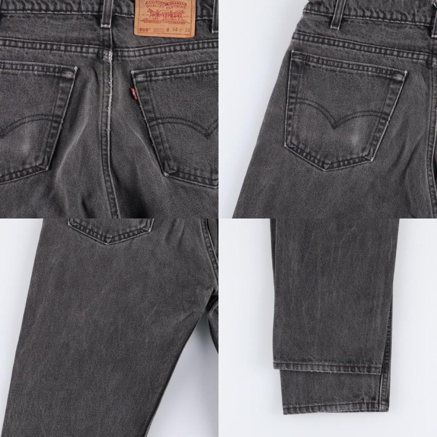 Levi's（リーバイス） 古着 90年代 Levi's 505-0266 ブラックデニム