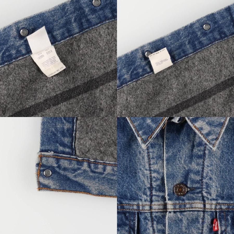 Levi's 70506-0316 gジャン Levi's 古着 90年代 リーバイス 70506-0316 デニムジャケット G