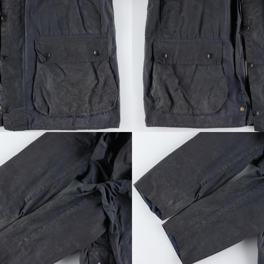 古着 80~90年代 バブアー Barbour BORDER ボーダー 旧3ワラント