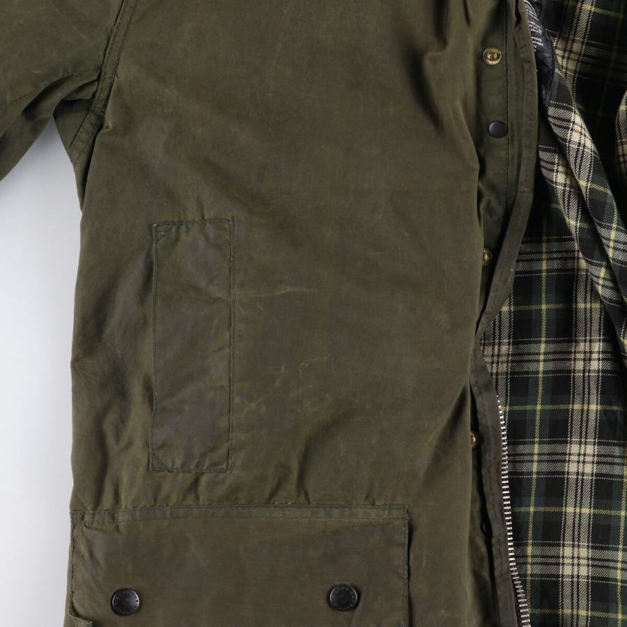 古着 80~90年代 バブアー Barbour BORDER ボーダー 旧3ワラント 