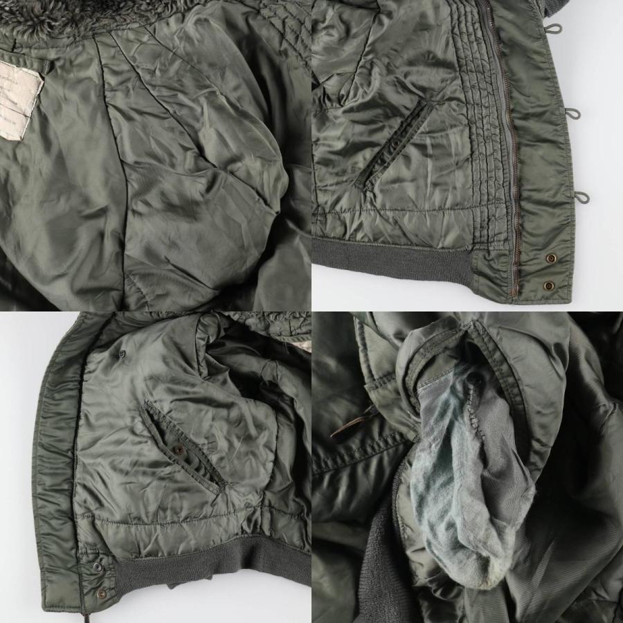 古着 80年代 米軍実品 N-2B ミリタリー フライトジャケット USA製