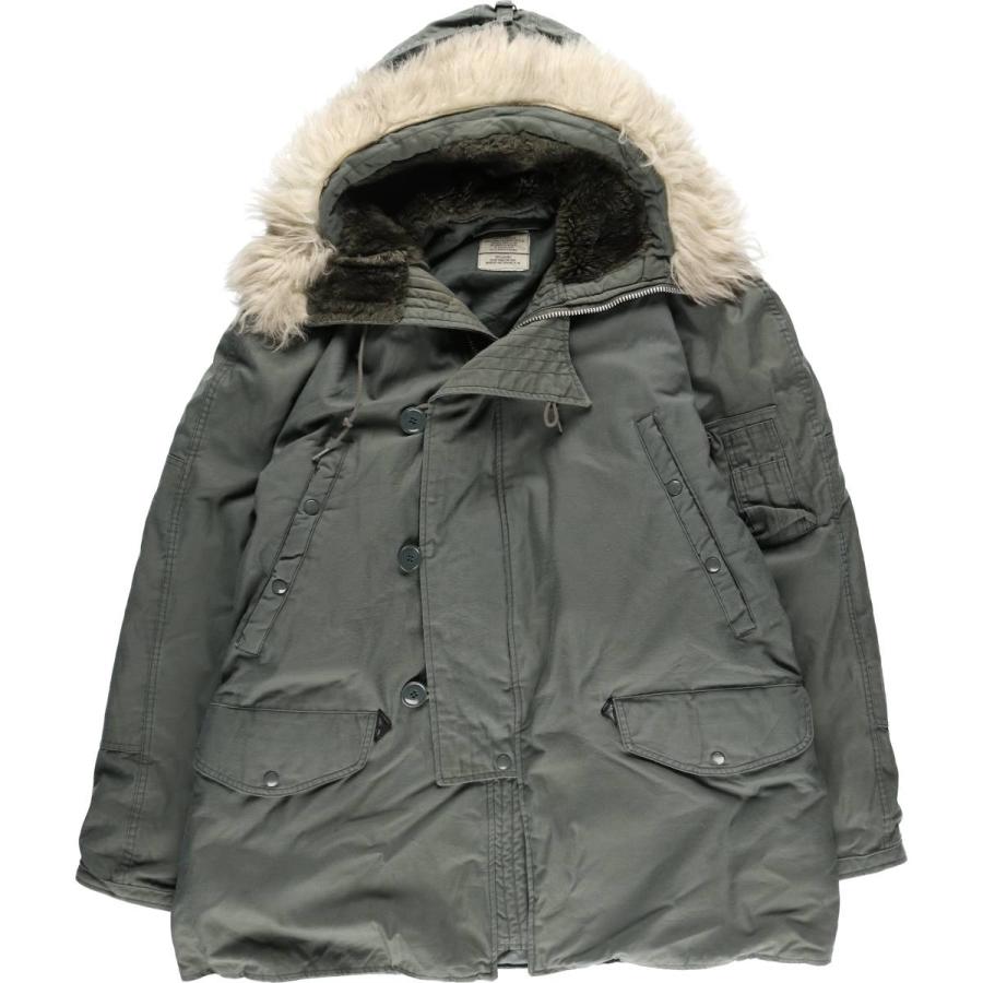 USA製90s 米軍実物N-3B ミリタリージャケット MILITARY 希少 実物 新品 デッドストック 米軍 N-3B フライト