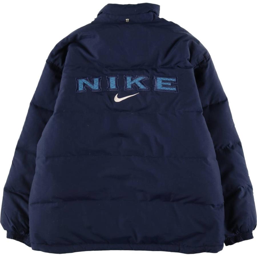 90's 00初期 NIKE ナイキ リバーシブル ダウンジャケット ヌプシ
