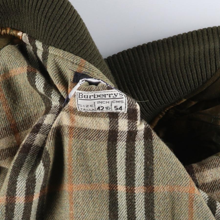 BURBERRY 古着 70~80年代 バーバリー Burberry's ウールブルゾン BURBERRY 古着 70~80年代 バーバリー Burberry's ウールブルゾン
