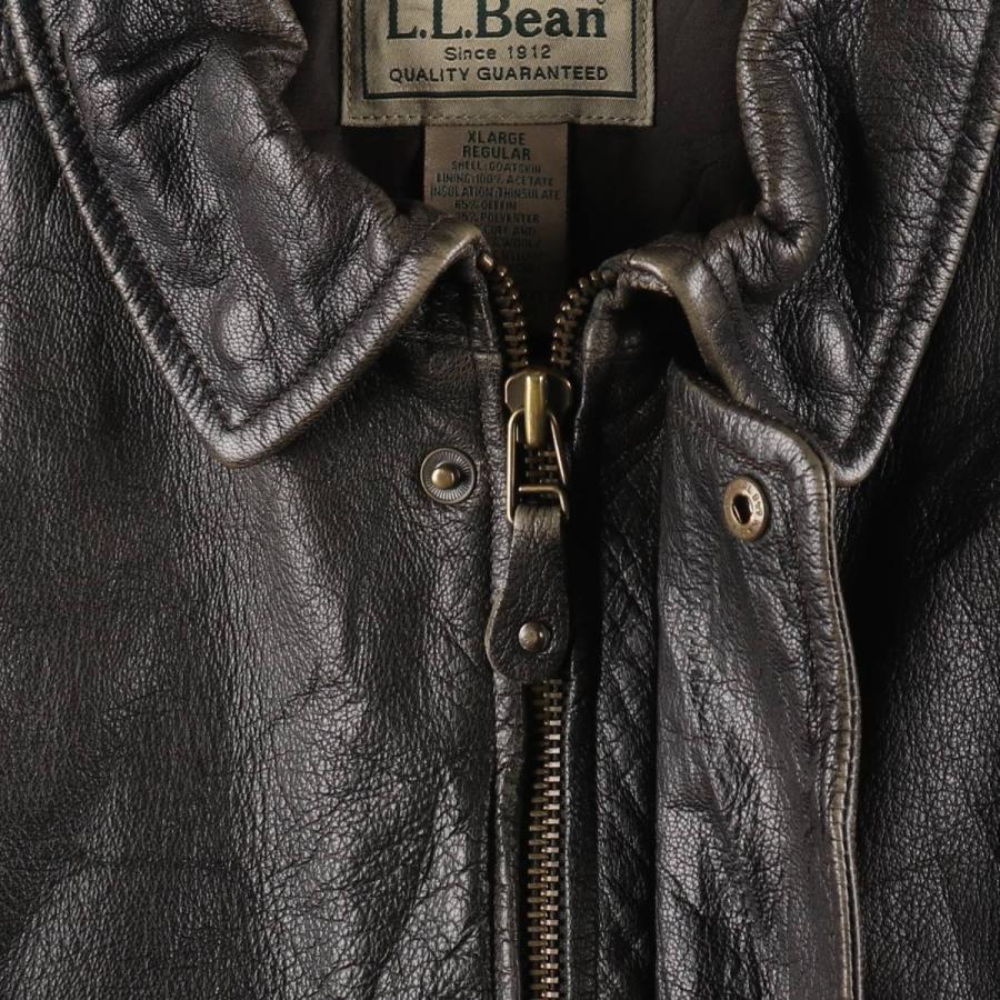 L.L.Bean 古着 エルエルビーン A-2タイプ レザーフライト