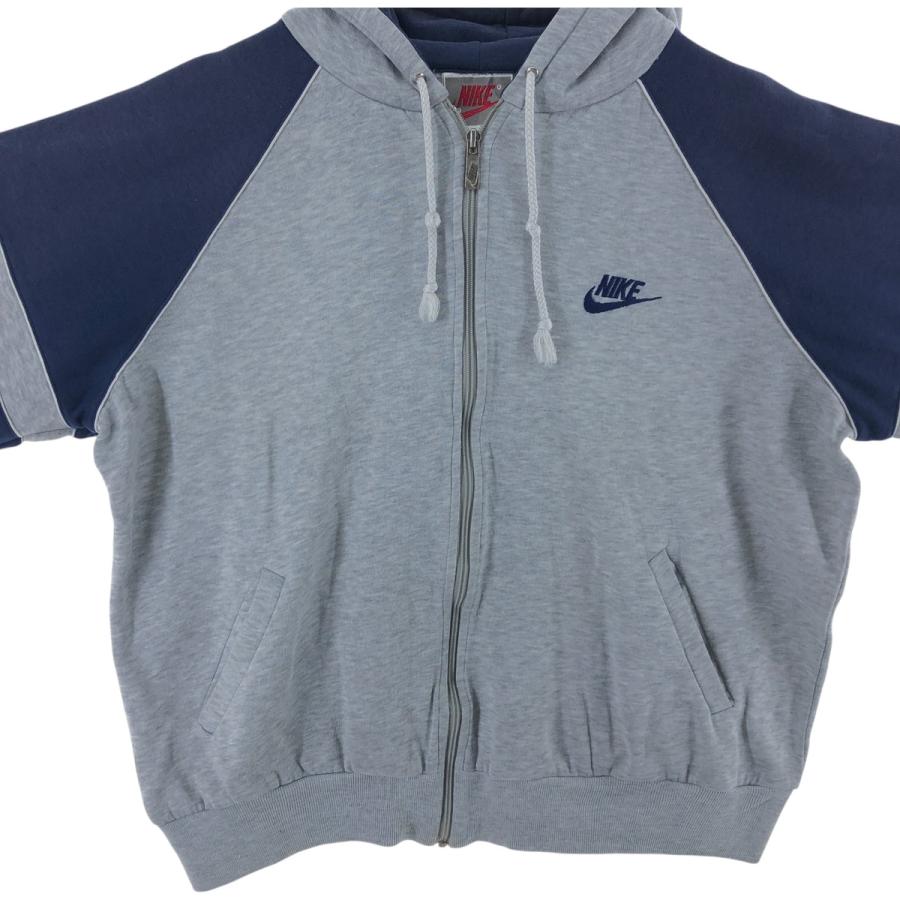 NIKE（ナイキ） 古着 90年代 銀タグ スウェットフルジップパーカー