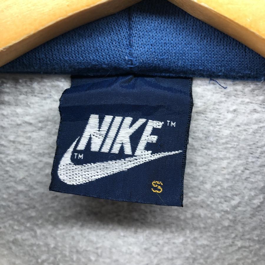 古着 80年代 ナイキ NIKE 紺タグ スウェットフルジップパーカー