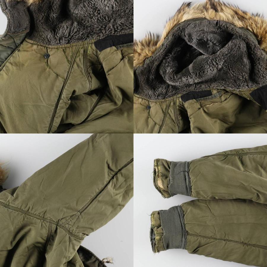 古着 60年代 米軍実品 N-3B ミリタリー フライトジャケット USA製