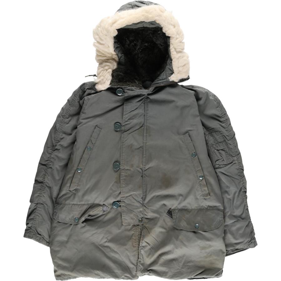 古着 米軍実品 80年代 N3-B ミリタリー フライトジャケット USA製