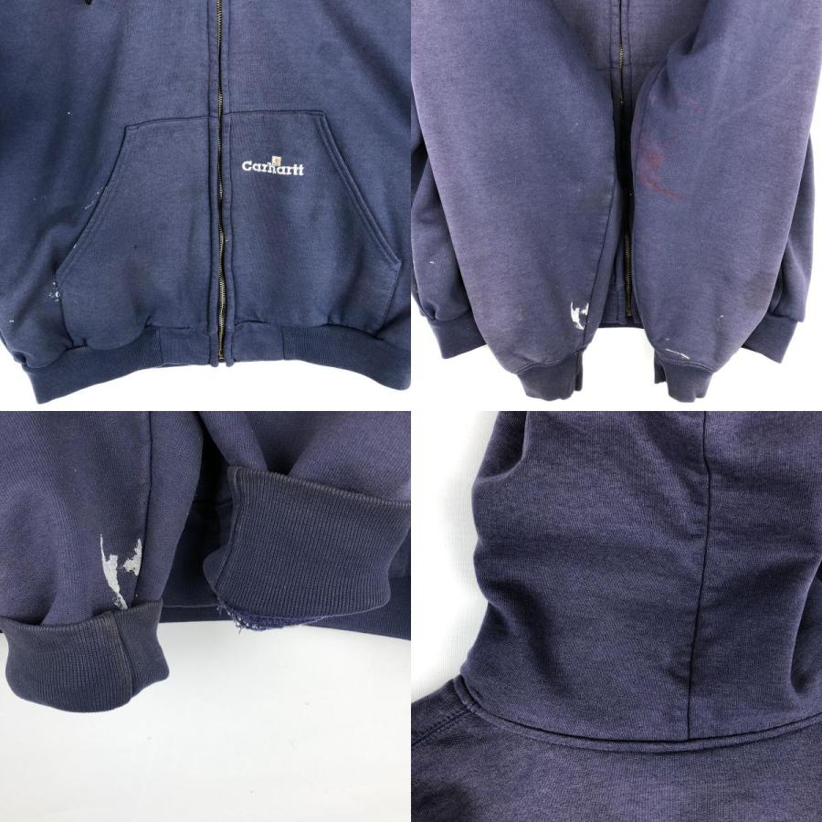 Carhartt（カーハート） 古着 スウェットフルジップパーカー メンズXXL
