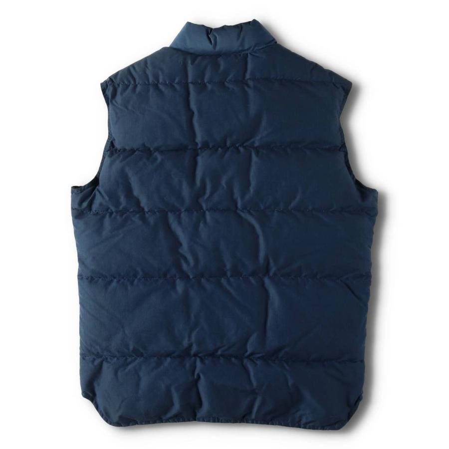 70年代LLビーン エルエルビーンダウンベストグースダウン 筆記体タグS-M相当 古着 70年代 エルエルビーン L.L.Bean 筆記体タグ グースダウン