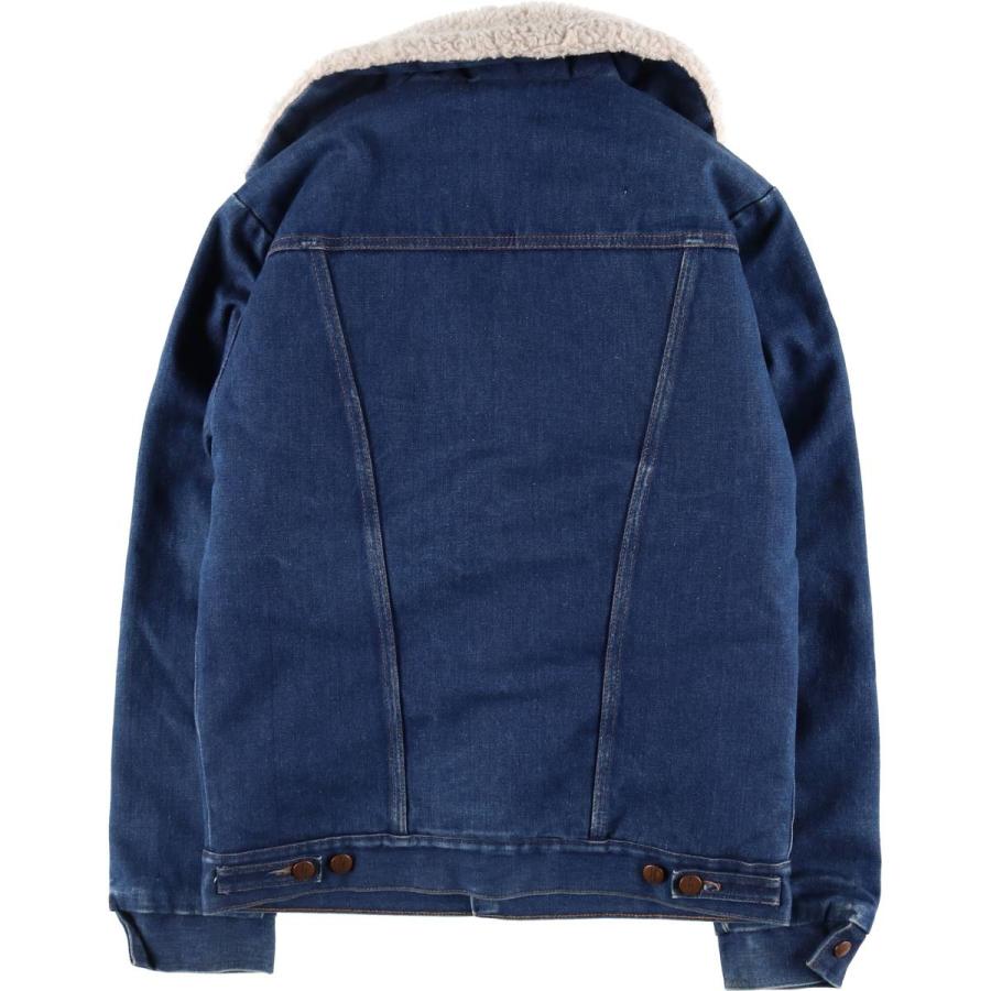 80s USA製 ラングラー WRANGLER デニム ボア ランチコート 80s USA製 Wranglerラングラー ボアライナー デニムジャケット M
