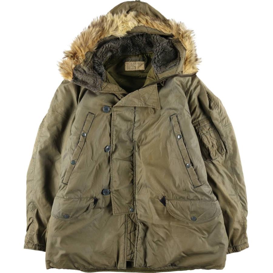 70年代　N3B XL　ミリタリーJKT 古着 米軍実品 ~70年代 N-3B ミリタリー フライトジャケット USA製
