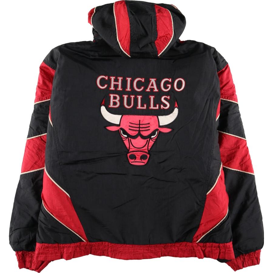古着 90年代 PRO PLAYER NBA シカゴブルズ バックロゴ 中綿 古着 90年代 PRO PLAYER NBA シカゴブルズ バックロゴ 中綿