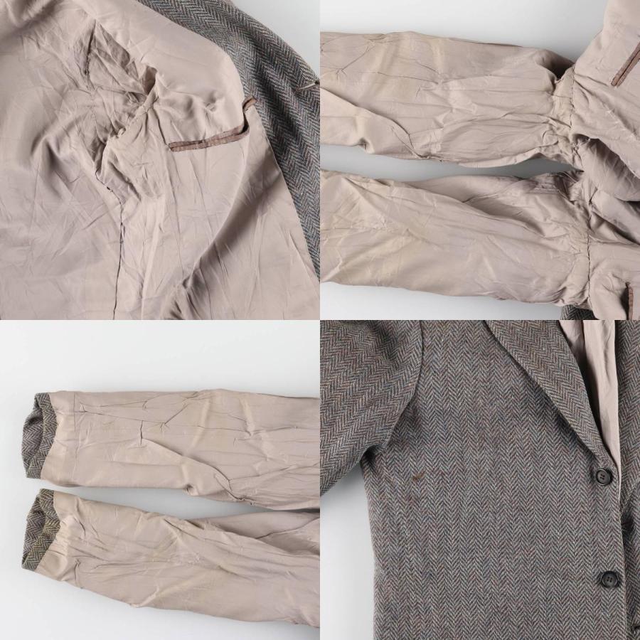 古着 40~50年代 Harris Tweed ハリスツイード ヘリンボーン 古着 40~50年代 Harris Tweed ハリスツイード ヘリンボーン