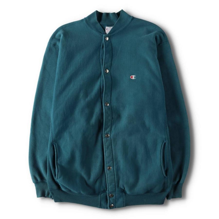 90年代 刺繍タグ チャンピオン Champion スナップカーディガン USA 90年代 刺繍タグ チャンピオン Champion スナップカーディガン USA