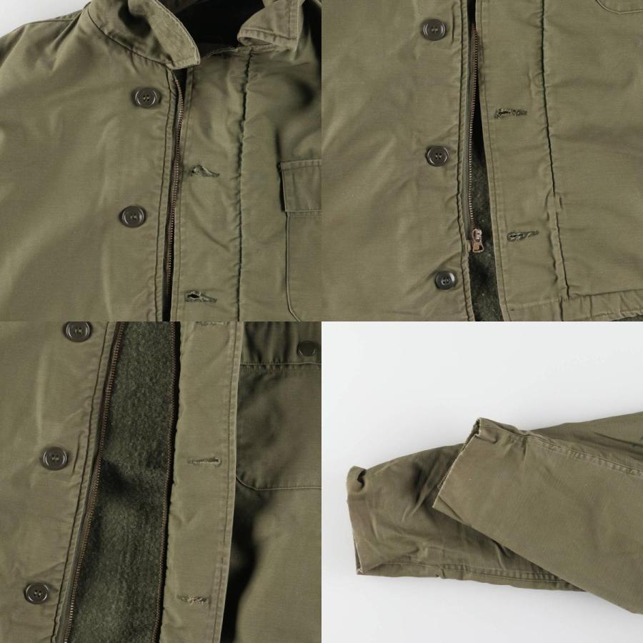 古着 米軍 A-2 ミリタリー デッキジャケット メンズM相当 /evb010412